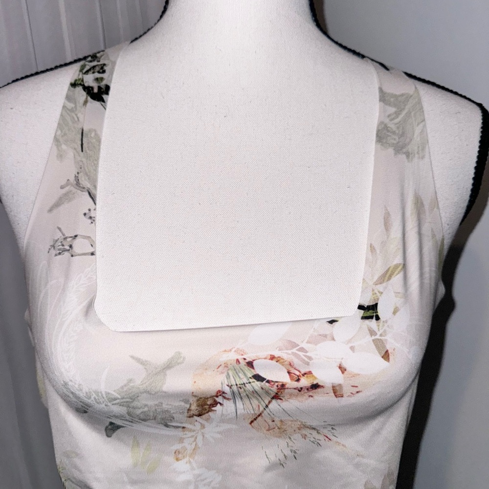 TRIBE KELLEY butter soft BRALETTE second skin T-Back bra women’s size large - Picture 10 of 17